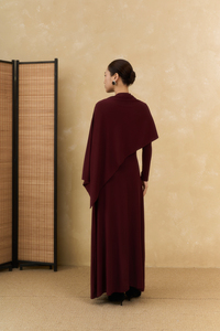 Vestido de punto elástico de verano con cuello alto, manga regular, a rayas, con botones, minimalista, sencillo, ODM OEM - Product Image 6