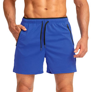 Pantalones cortos para correr para hombre, de secado rápido, transpirables, para deportes al aire libre, fitness, tenis, cintura alta, pantalones cortos deportivos sólidos para correr para hombre - Product Image 6
