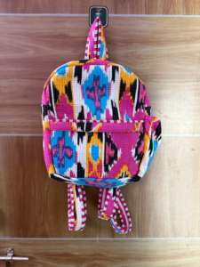 Bolso de Hombro de Viaje Portátil, Ecológico y Duradero, Hecho a Mano en India, de Algodón Acolchado, con Estampado Floral, para Mujer, Adolescente, Mochila Escolar - Product Image 5