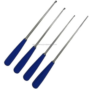 ชุดเครื่องมือผ่าตัดกระดูกสันหลังแบบ UBE ของ World Precision Surgical รุ่น WPS-UBE-8 ชุด 8 ชิ้น ทำจากสแตนเลสสตีล ใช้สำหรับการผ่าตัดผ่านกล้องแบบแมนนวล ด้ามจับสีน้ำเงิน - Product Image 4