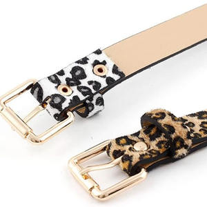 Cinturón de Cuero Vacuno Personalizable de Nuevo Diseño 2026 para Hombre y Mujer, Estilo Occidental con Pelo de Vaca - Product Image 3