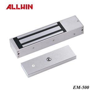 Serrure magnétique électrique à porte simple avec force de maintien de 1200 lb, logo personnalisable, type de façade - Product Image 2