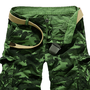 Nouveau design tendance 2026, shorts cargo pour hommes, shorts cargo décontractés élastiques pour hommes, logo personnalisé, shorts en coton, fabrication au Pakistan, OEM - Product Image 2