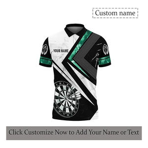 Custom Designed Sublimation 100% Polyester Men <b>Billiard</b> <b>Snooker</b> Shirts for Men Polo Shirts Custom Pool Men Jerseys - Product Image 5