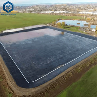 Géomembrane en polyéthylène testée qualité ISO CE, membrane HDPE, étanchéité, coût pour les réservoirs agricoles