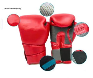 ถุงมือฝึกซ้อมมวย MMA หนัง PU สีขาว พร้อมสายรัดข้อมือ ดีไซน์ระบายอากาศได้ดี ปรับแต่งได้สำหรับผู้ใหญ่ สำหรับศิลปะการต่อสู้ - Product Image 6