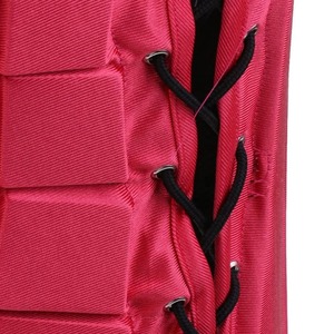 <b>Red</b> Equestrian Safety Vest Sleeveless Zipper Closure Breathable Unisex Horse Riding Wear 2026 - Product Image 3
