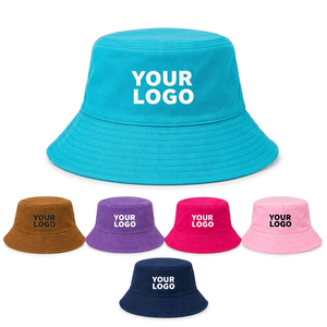 Sombrero de Pescador con Logotipo Personalizado de Moda, Sombrero de Sol Unisex de Algodón para Verano, Ropa Casual de Calle para Exteriores - Product Image 1