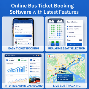 ซอฟต์แวร์จองตั๋วรถโดยสารอัจฉริยะระดับมืออาชีพ พร้อมระบบจัดการที่นั่งแบบเรียลไทม์และการเพิ่มประสิทธิภาพการกำหนดเส้นทางขั้นสูง - Product Image 2