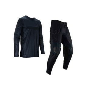 Combinaison de motocross personnalisée OEM avec logo imprimé, vêtements de course tout-terrain pour moto MX, maillot de course - Product Image 1