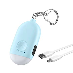 อุปกรณ์เตือนภัยส่วนบุคคล iota International PS16 วัสดุพลาสติกแบบชาร์จไฟผ่าน USB - Product Image 1