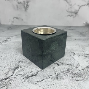 Quemador de Incienso Moderno en Forma de Cubo de Piedra Negra, Metal y Latón, Estilo Árabe, para Bakhoor, Mubkhar, Aromaterapia, Soporte para Carbón, Decoración para el Hogar, Set de Mubkhar - Product Image 6