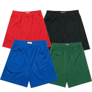 Pantalones Cortos Deportivos de Malla Transpirable de Secado Rápido Ecológicos para Hombre, Color Sólido, Dos Bolsillos, Estilo Informal, a la Moda, Marca Personalizada - Product Image 1