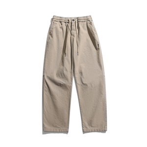 OEM Wholesale Men's Summer Spring Casual Sports Workout Trousers Sweatpants Elastic Waist Multi-Pockets Cargo Pants Corduroy - Product Image 4