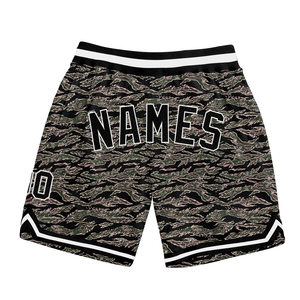 Shorts de basketball personnalisés imprimés numériquement en maille respirante à séchage rapide, haute qualité, vente en gros 2026 - Product Image 3