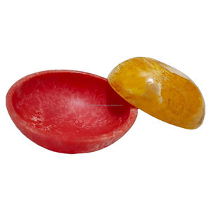 Bols en résine bol de service à salade nouveau Design bol en résine de service fait à la main maison et jardin cuisine et table forme de personnalisation - Product Image 2