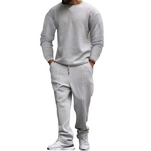 2024 Unisex Hoodie Breathable Fitness Gym Sportswear Men's <b>Jogger</b> Running Set Winter Sports Tracksuit with Plus Size Feature - Product Image 5