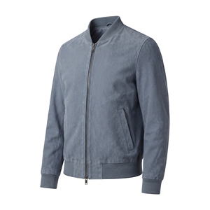 Veste en cuir pour homme Signature Bolster Industry - Blazer moderne et élégant, texture douce et souple, imperméable et respirant - Product Image 1
