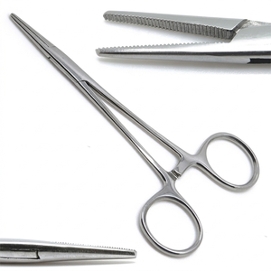 Stainless Steel Curved Hemostatic Forceps for Dental Surgery CE Certified ISO13485 Certified Manual Instrument Class I Hospital - Product Image 3