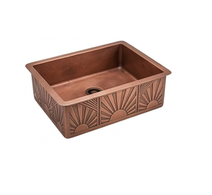 Luxury <b>Copper</b> Sink Home <b>Accessories</b> Traditional Style Handcrafted Bathroom <b>Kitchen</b> Decor Customized Color Logo Reasonable Price - Product Image 6