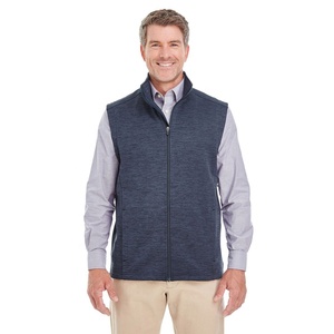 Veste sans manches rembourrée pour homme, col haut et fermeture éclair intégrale sur le devant - Product Image 5