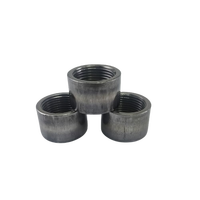Raccord demi-marchand noir de 1-1/4 pouces