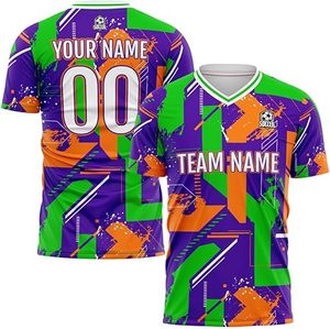 Uniforme de Fútbol de Último Diseño 100% Poliéster, Nuevo Estilo para Adultos, Color Personalizado, Logotipo Personalizado, Alta Calidad, Secado Rápido - Product Image 4