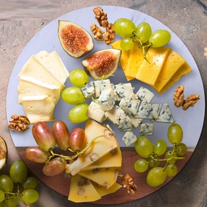 Juego de Tabla de Quesos Premium de Mármol y Madera de Acacia con Cuchillos de Queso de Acero Inoxidable Dorado, Elegante Plato para Servir Charcutería - Product Image 5