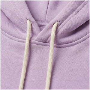 Unisex Lavender Hooded Sweatshirt & <b>Sweatpants</b> <b>Set</b> Full Length Loose Fit Solid Color Casual Tracksuit 100% Cotton Midweight - Product Image 4