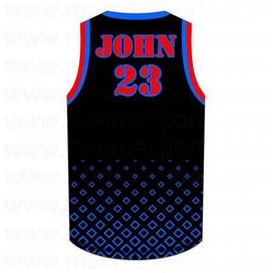 เสื้อบาสเก็ตบอลพิมพ์ลายสำหรับใส่เป็นเสื้อขนาดใหญ่พิเศษเสื้อเจอร์ซีย์และเสื้อทีมออกแบบได้ตามที่ต้องการ - Product Image 3