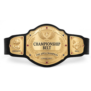 Custom Design Championship Belts Premium Sports Award Belts Personalized Logo Oem Odm Factory Wholesale Manufacturer - Product Image 1