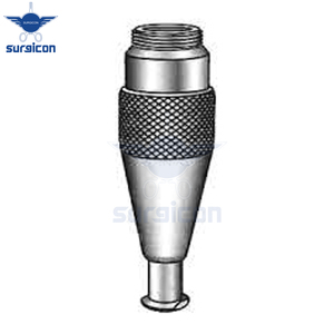 Adaptador de 5 cm / 2 pulgadas con Conector Luer Lock, Adaptador de Instrumentos de Liposucción de Acero Inoxidable de Buena Calidad para Jeringas - Product Image 4