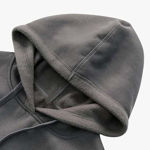 Sudadera corta con capucha de felpa para mujer, top corto con capucha para damas, manga larga, informal, estilo urbano, para gimnasio, moderna y a la moda. - Product Image 6