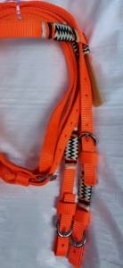 Licol d'entraînement souple en cuir/nylon réglable, couleur personnalisée, modèle 2026 - Product Image 4
