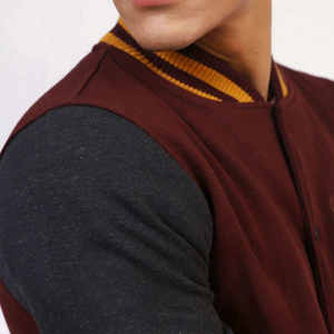 Nouvelle Arrivée Vêtements Décontractés Urbains Blouson de Baseball Léger pour Homme Meilleur Style Prix Bas Blouson Letterman pour Homme - Product Image 2