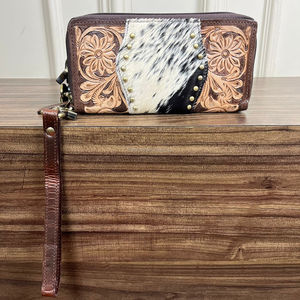 Bolsos de cuero hechos a mano de alta calidad Gran capacidad Negocios Casual Tendencias de moda Cuero de vaca genuino Embrague de múltiples tarjetas - Product Image 4