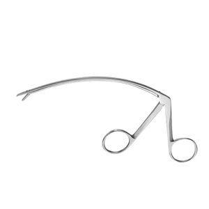 Pinzas para Tendones Carroll de 5.5 Pulgadas con Eje Curvo, Mandíbulas Serradas de 2x8 mm, Instrumento Quirúrgico Premium - Product Image 3