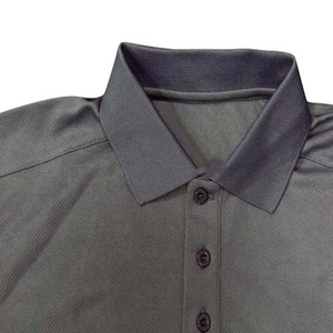 Camiseta de Manga Corta para Hombre, Color Sólido, Algodón, con Logotipo Estampado en la Parte Delantera, Informal, Transpirable, Tejido de Punto, 100g, Diseño Liso Teñido - Product Image 4