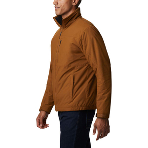 Chaqueta Aislante Color Cobre para Hombre, Ligera, Resistente al Viento y al Agua, con Cierre, para Otoño, Invierno, Senderismo y Viajes - Product Image 3