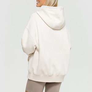 Sweat-shirt à capuche pour homme, coupe classique, en coton français de haute qualité, doublé, brodé sur mesure, tendance, pour l'hiver - Product Image 3