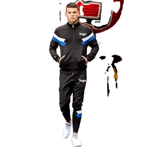 Traje con logotipo personalizado, conjuntos de chándal, chándal deportivo para hombre, conjunto de chándales para trotar, ropa deportiva lisa, ropa deportiva magnífica - Product Image 1