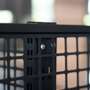 Heavy Duty Convenience Store <b>Shelves</b> | Double-Sided Metal Grid Back Retail Display <b>Rack</b> - Product Image 2