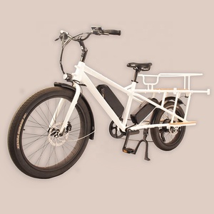 Vélo utilitaire électrique à longue portée RaiderWagon-602s 26''20''48V30AH <span class=keywords><strong>750W</strong></span> avec double batterie au lithium et capacité de charge ultra-élevée - Product Image 4