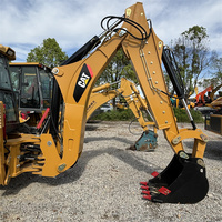 Chargeuse-pelleteuse Caterpillar 420F d'occasion à prix de gros, 90 % neuve, système hydraulique de chargeuse-excavatrice CAT420F