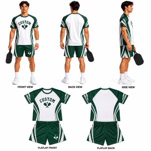 Conjunto de Uniforme Personalizado para Pickleball, Camiseta Deportiva de Manga Corta y Pantalones Cortos, Uniforme para Equipo de Tenis - Product Image 6