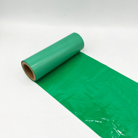 Cinta de Tinta Verde de Resina de Cera TTR de la Marca Sinoco al por Mayor, Tamaño de Muestra de 55*20m, Núcleo de 1 Pulgada, Compatible con Impresora de Etiquetas Zebra, Transparente