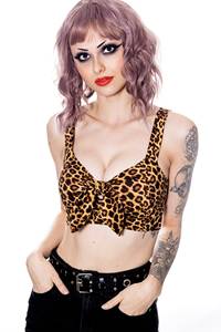 T-shirt en polaire vert pour femme, col rond, manches courtes, coupe décontractée, séchage rapide, coupe courte, toutes saisons - Product Image 3
