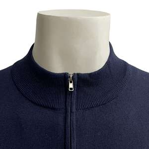 Chaqueta de chándal de punto para hombre con cremallera completa y mangas largas Ropa deportiva elegante y cómoda - Product Image 3