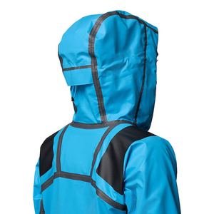 <b>Women</b> Knitted Quilted Rain <b>Jacket</b> Waterproof Windproof <b>Lightweight</b> <b>Hooded</b> Outdoor Hiking Cycling Travel Shell Custom OEM Private - Product Image 5