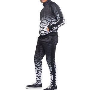 Conjuntos de Chándal de Invierno para Hombre de Alta Calidad, 100% Poliéster, Sólidos, Gruesos, con Capucha, Cortavientos, Estampados con Serigrafía - Product Image 1